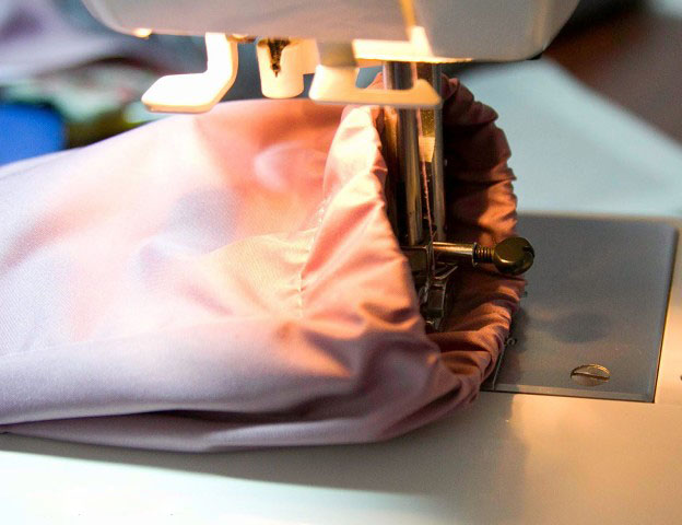 Обработка низа рукава куртки