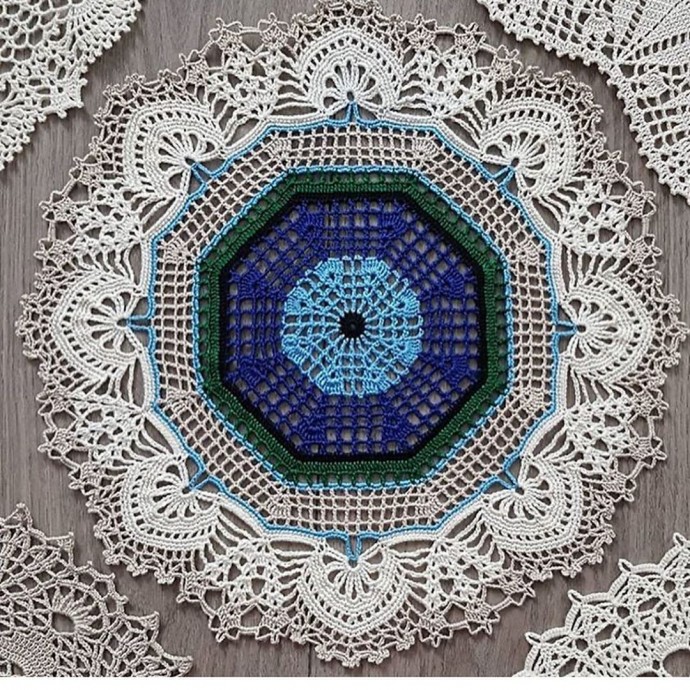 Самые красивые салфетки со схемами