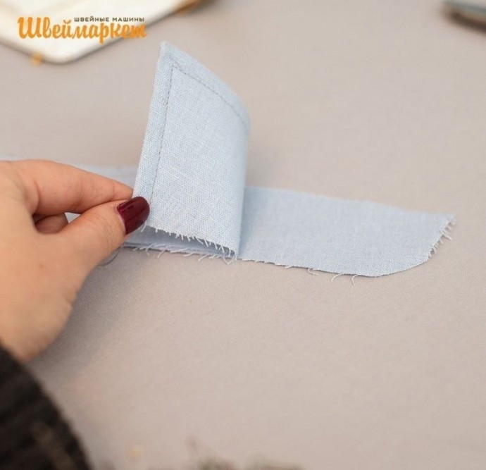 Обработка отложного воротника: мастер-класс