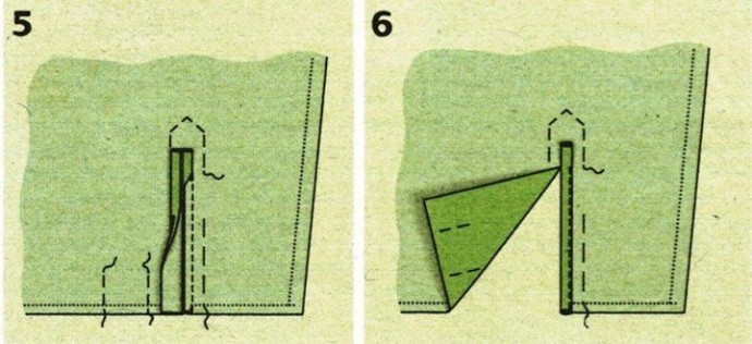 ​Мастер-класс по обработке шлицы на рукаве