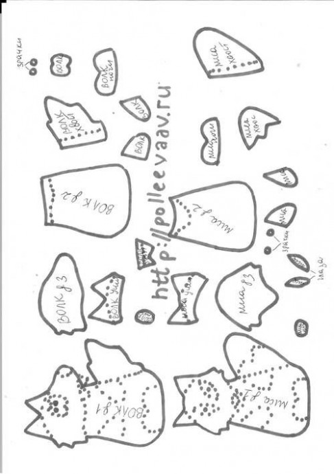 Весомые причины сшить пальчиковый театр