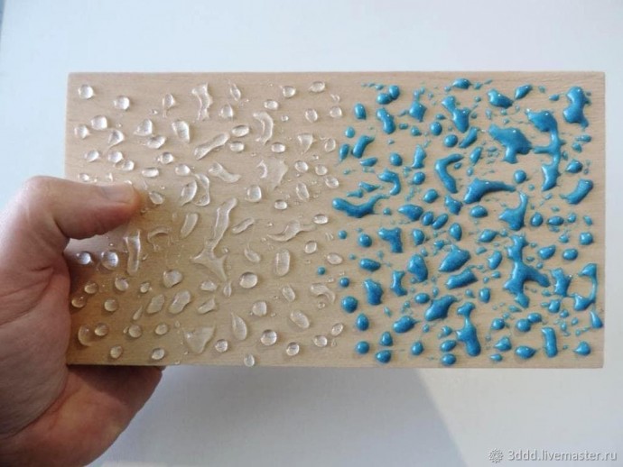 Застывший дождь