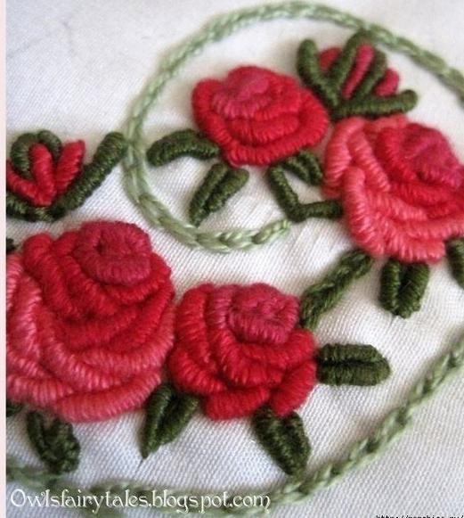 Вышиваем на связанных своими руками вещах Вышиваем на связанных своими руками вещах