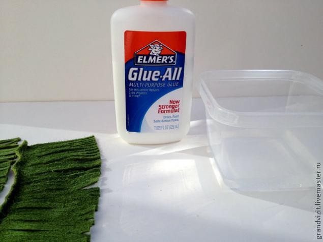 Хризантема из замши