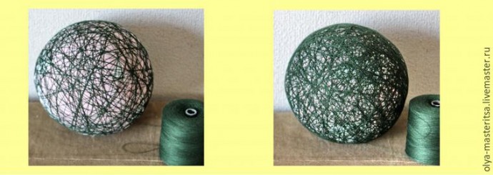 Темари или искусство вышивки на шарах: создание основы