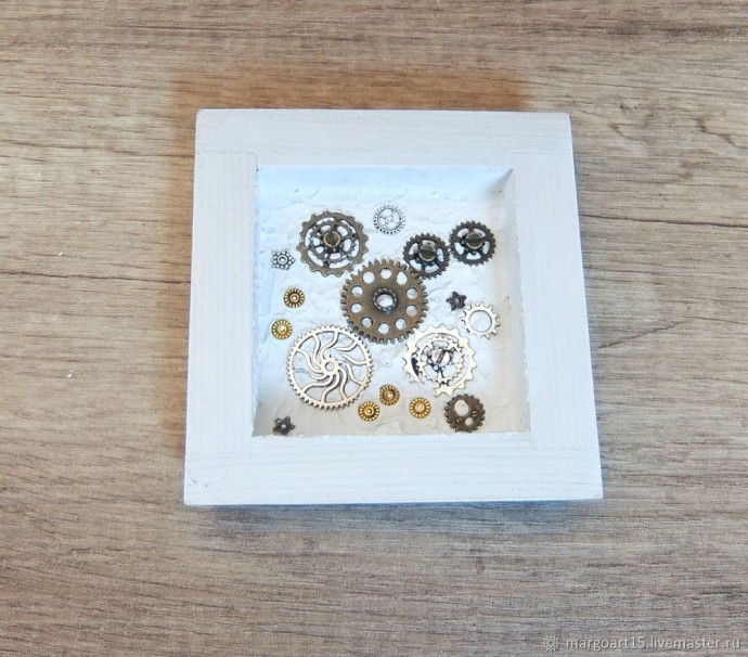 Шкатулка в стиле стимпанк