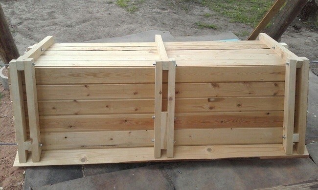 Деревянные качели или подвесная скамья на дачу своими руками