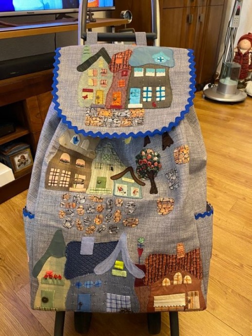 Сумки на колесах в стиле пэчворк: уникальные проекты своими руками