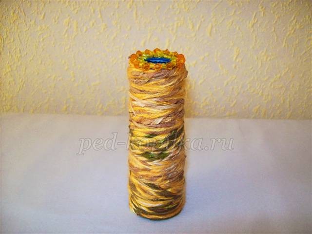 Поделка из природного материала "Букет фантазии"