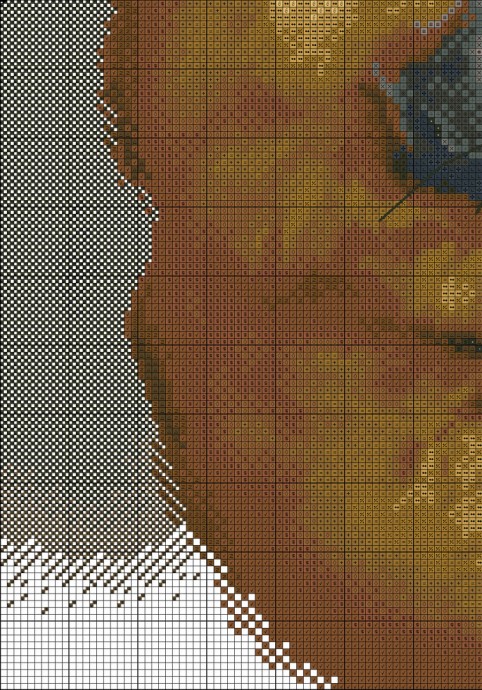 ​Вышиваем овчарку