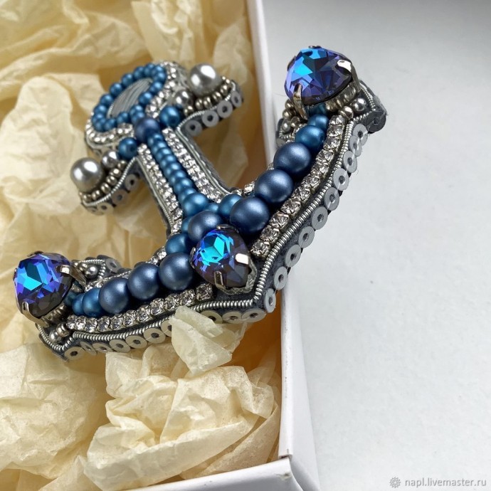 Брошь "Якорь" Брошь "Якорь"