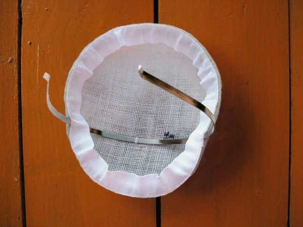 ​Вечерняя шляпка с вуалью