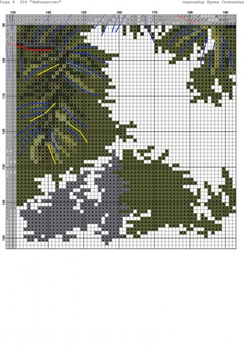 Вышиваем енота Вышиваем енота