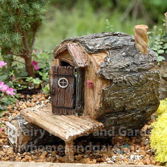 Сказочные избы из пней: восхитительные идеи