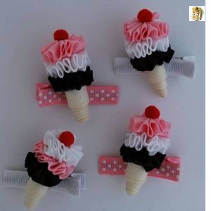 Мастерим бантики для принцесс