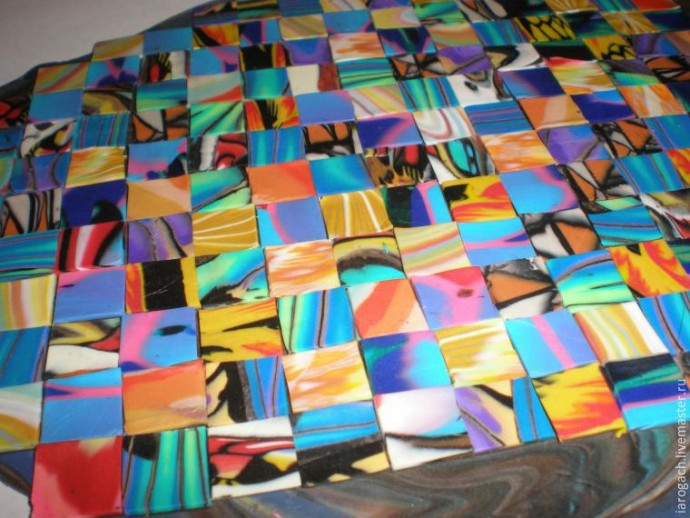 Квилт из полимерной глины