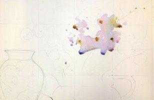 Натюрморт акварелью