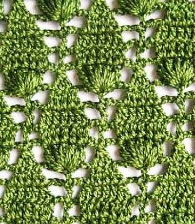 Очень красивые узоры крючком