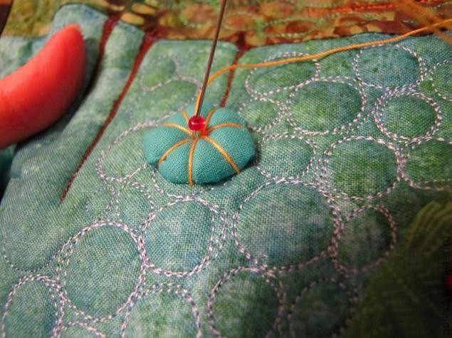 Стёганое панно "Яблоня"