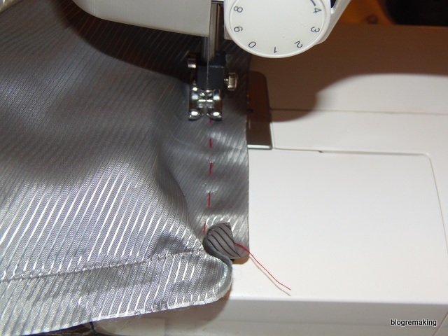 Технология обработки шлицы в изделиях с подкладкой