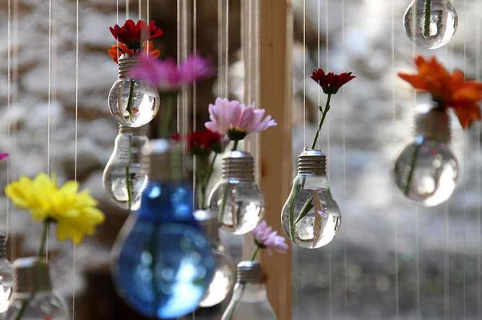 Поделки из ламп накаливания: очаровательные идеи