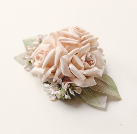 Цветочные идеи для брошек или заколок