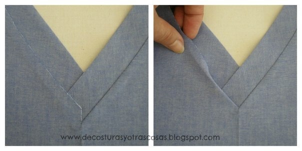 Cпособы обработки горловины планкой "уголком"