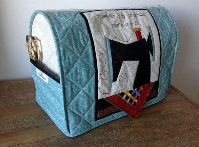 Идеи красивых чехлов для швейной техники