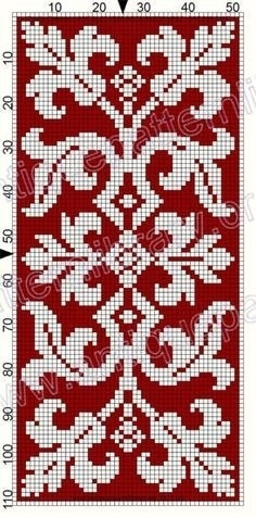 Схемы вышивки орнаментов