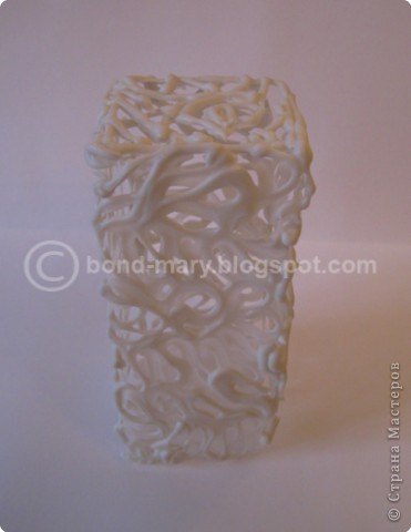 Ваза из жидких гвоздей