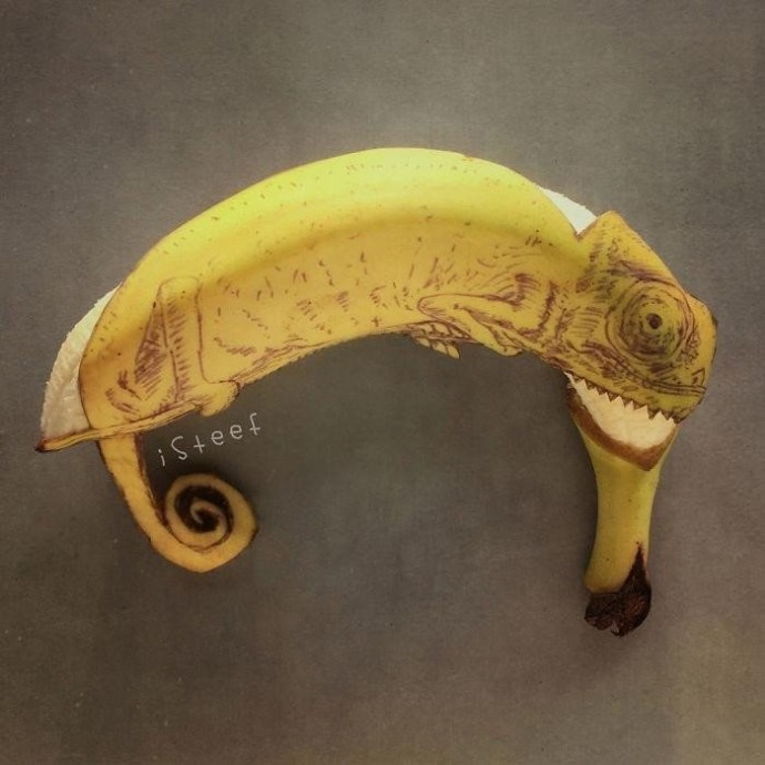 Что можно сотворить из обычной банановой кожуры