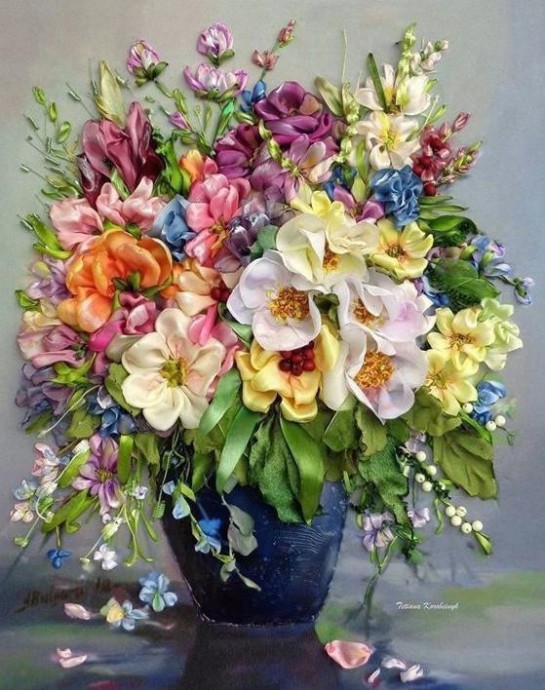Потрясающие цветочные натюрморты