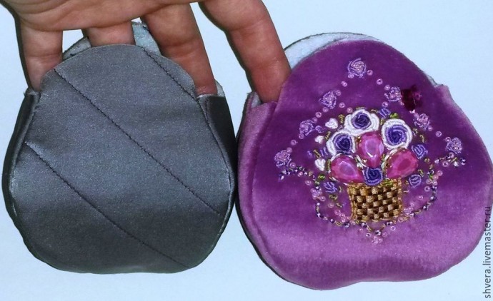 Кошелек в винтажном стиле