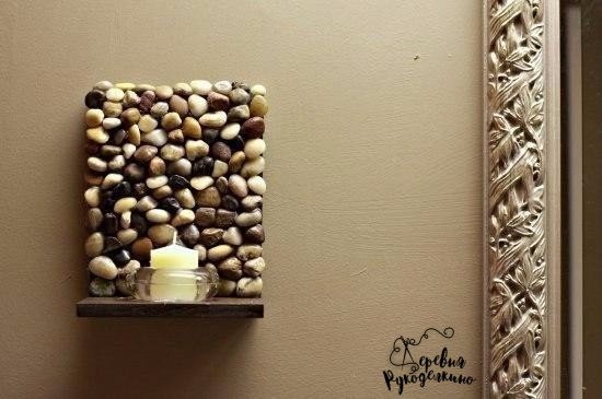 Декор камушками