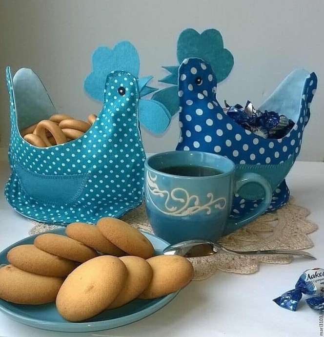 Корзина в форме курочки Корзина в форме курочки