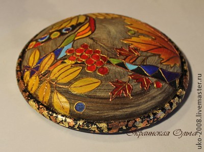 Шкатулка "Яркие краски природы"