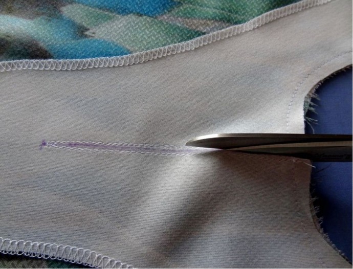 Обработка горловины