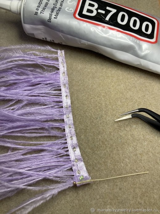 Серьги-перышки