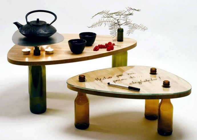 Не стандартные столы для чаепития и не только: идеи