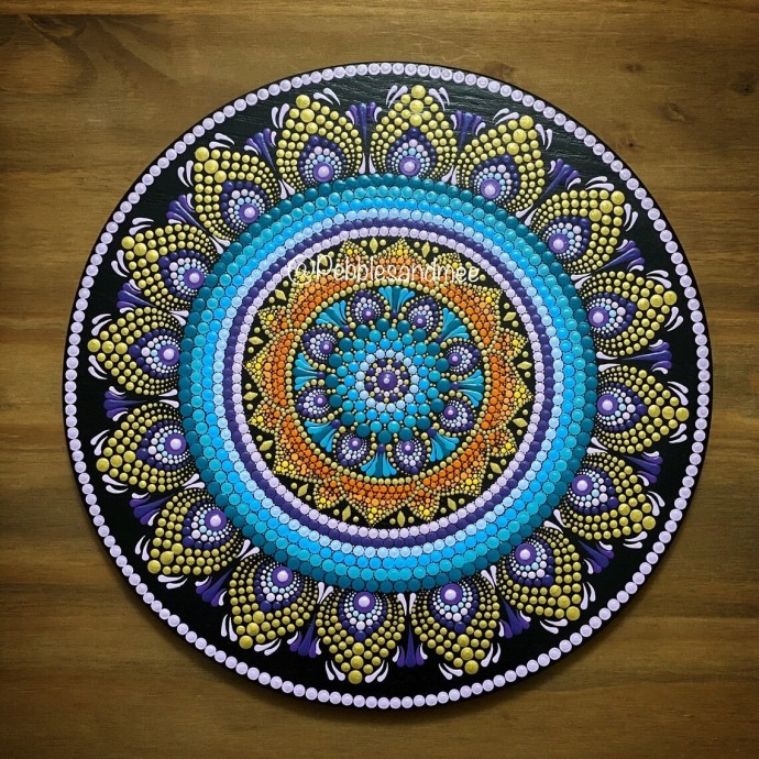 ​Прекрасные идеи точечной росписи