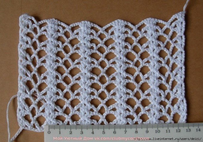 ​Цикличные узоры крючком