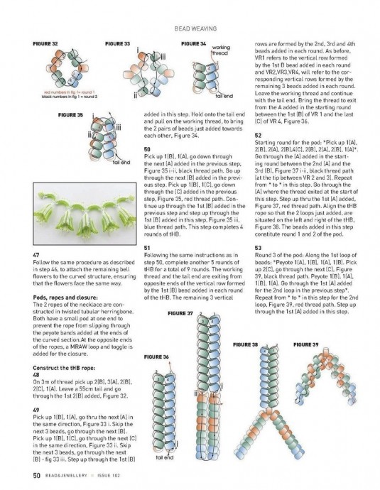 Колокольчики в технике ндебеле