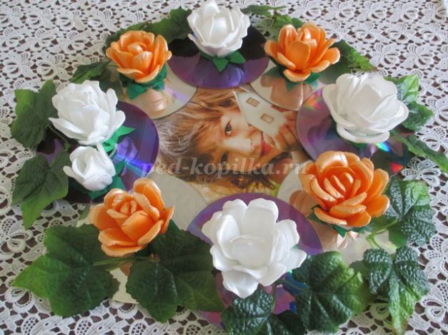 Зеркальная рамка для фото: мастер-класс