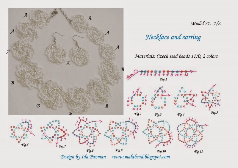 Удивительной красоты ожерелья из бисера
