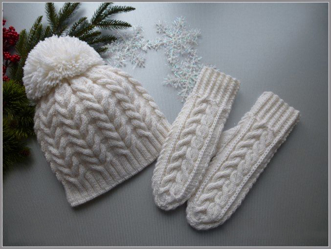 Двойная коса для зимних вещей