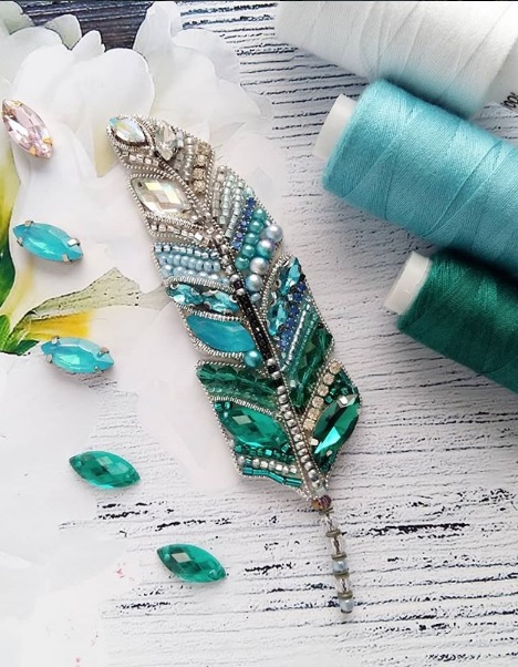 Броши ручной работы: идеи