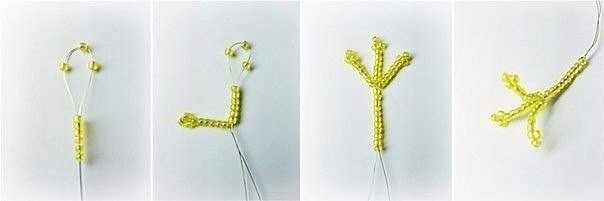 ​Колокольчики из бисера