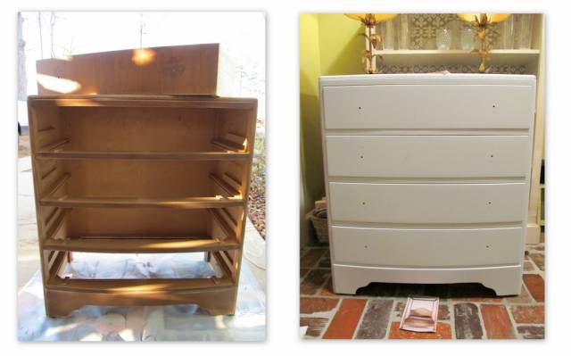 Реставрация старого комода