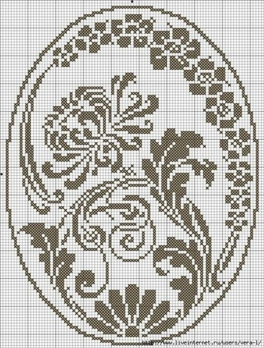 ​Вышиваем цветочные орнаменты