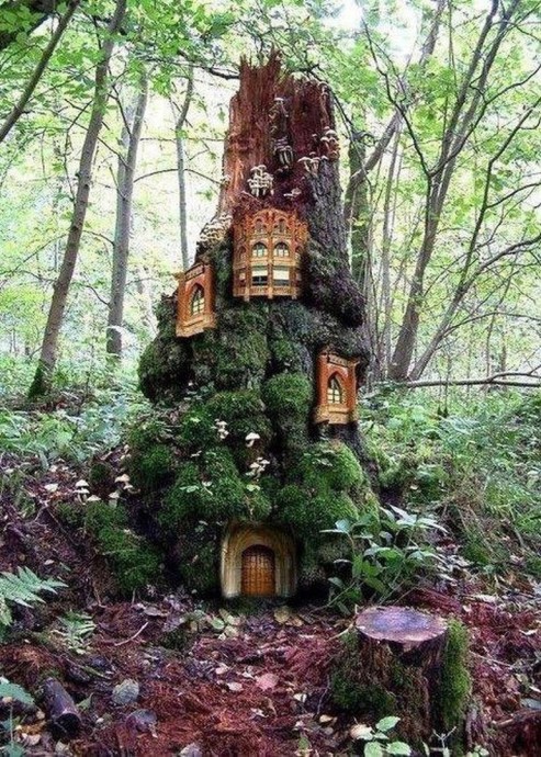 Садовые декоративные домики